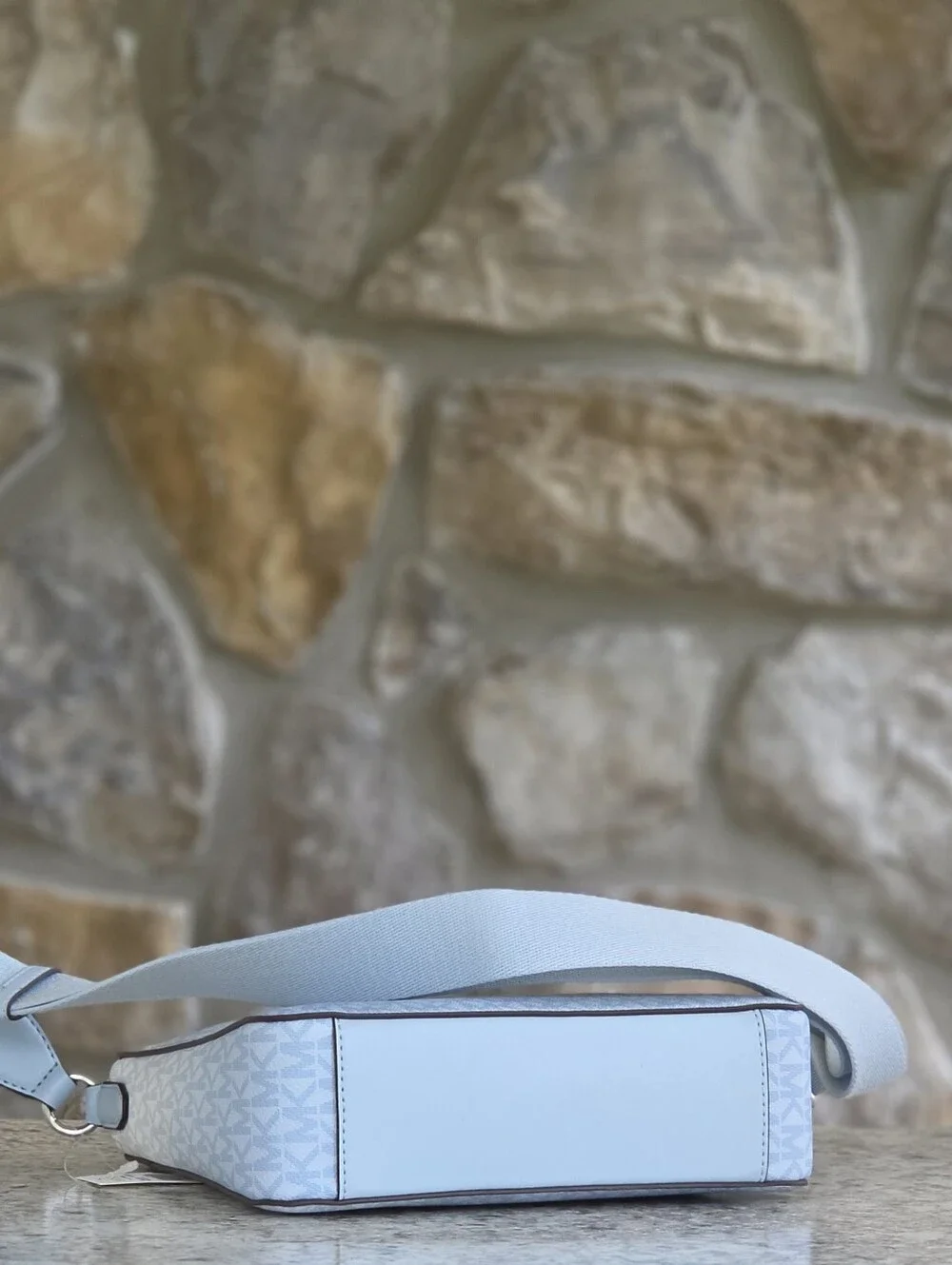 Michael Kors Jet Set Travel Small Logo Ombré Blue Crossbody